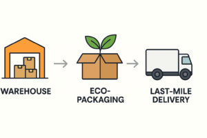 visual illustrates Eshopify’s value chain clearly and effectively