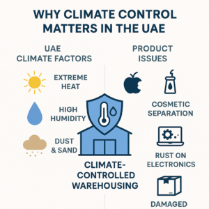infographic of Why Climate Control Matters in the UAE